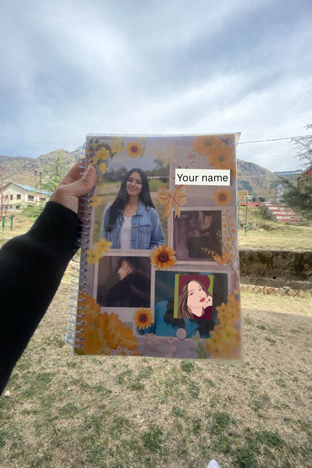 Customise photo collage